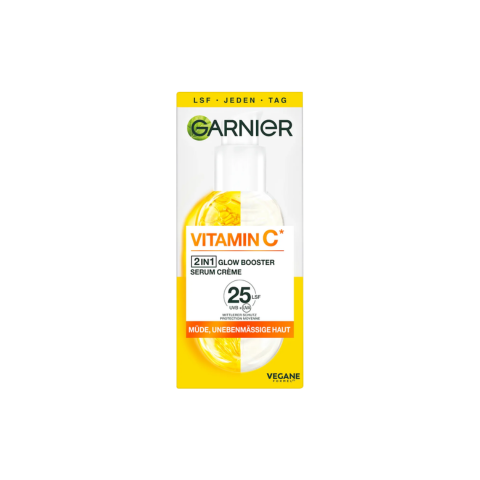Garnier SkinActive Vitamin C 2-in-1 Glow Booster Serum-Crème (50 ml)